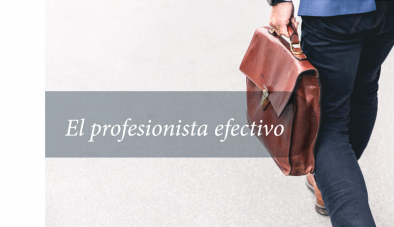 Foto portada El profesionista efectivo