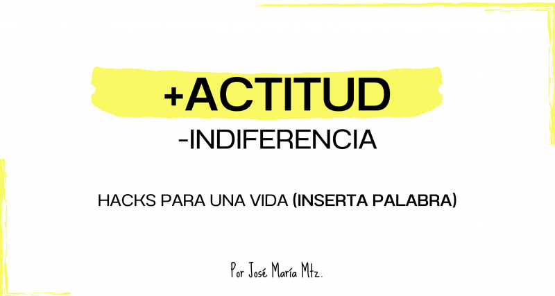 Foto portada Más Actitud, Menos Indiferencia.