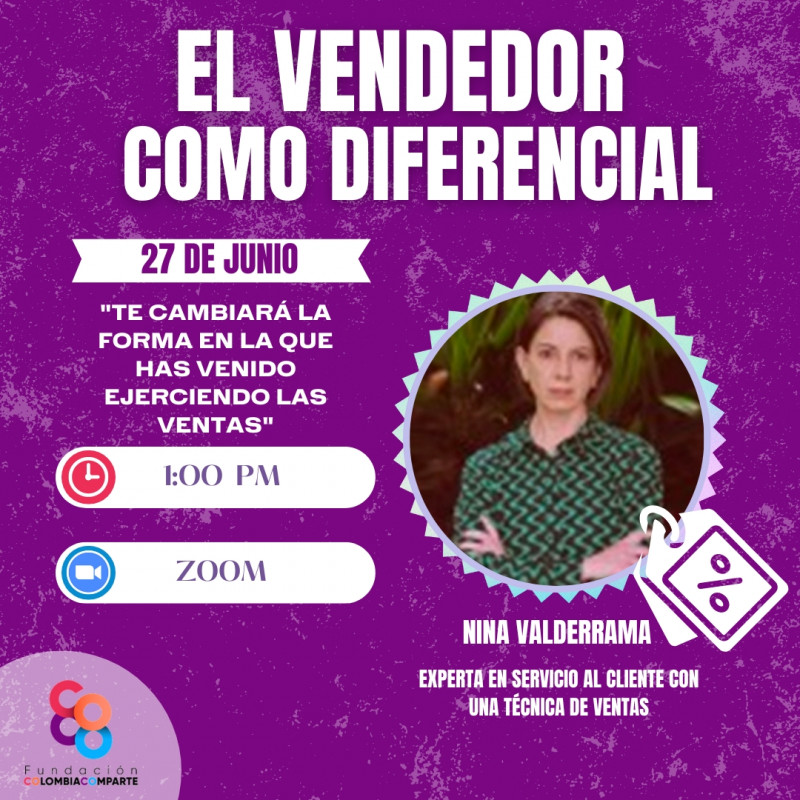 Foto portada El Vendedor como diferencial