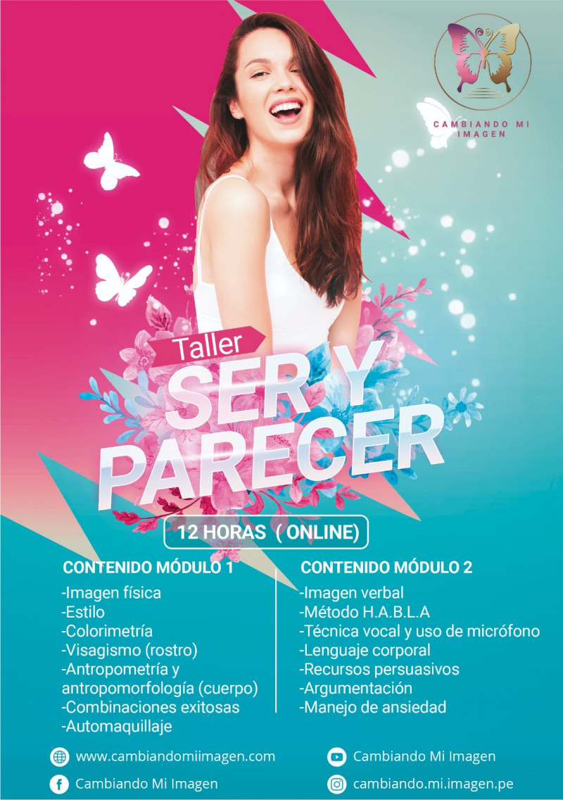 imagen portada Taller de imagen integral Ser y Parecer