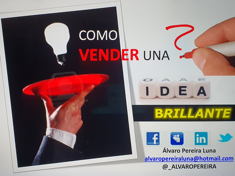 Foto portada Conferencia Como vender una idea brillante