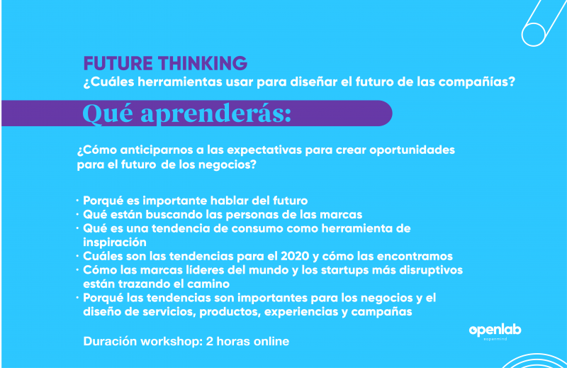 Foto portada FUTURE THINKING / PENSAMIENTO FUTURO /