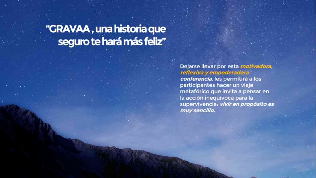 imagen portada GRAVAA, una historía que cambiará tu vida