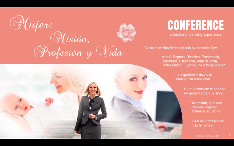 Foto portada Mujer: Misión, Profesión y Vida. (presencial y a distancia)