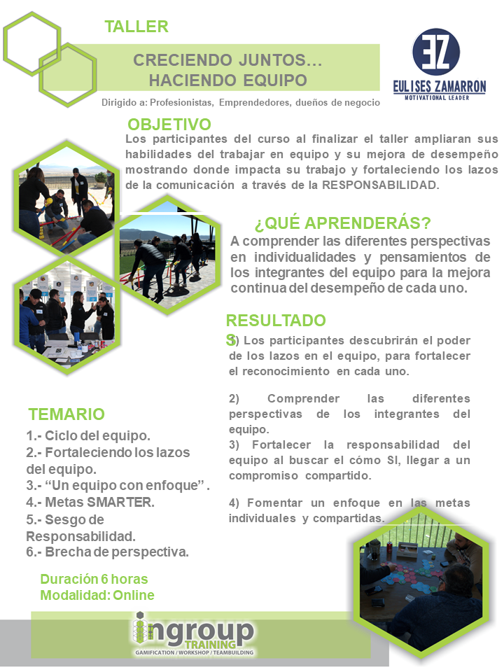imagen portada Creciendo Juntos... haciendo equipo