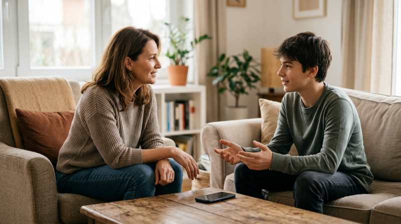 Foto portada ¿POR QUÉ NO LOGRAMOS ENTENDERNOS? Comunicación asertiva entre padres e hijos