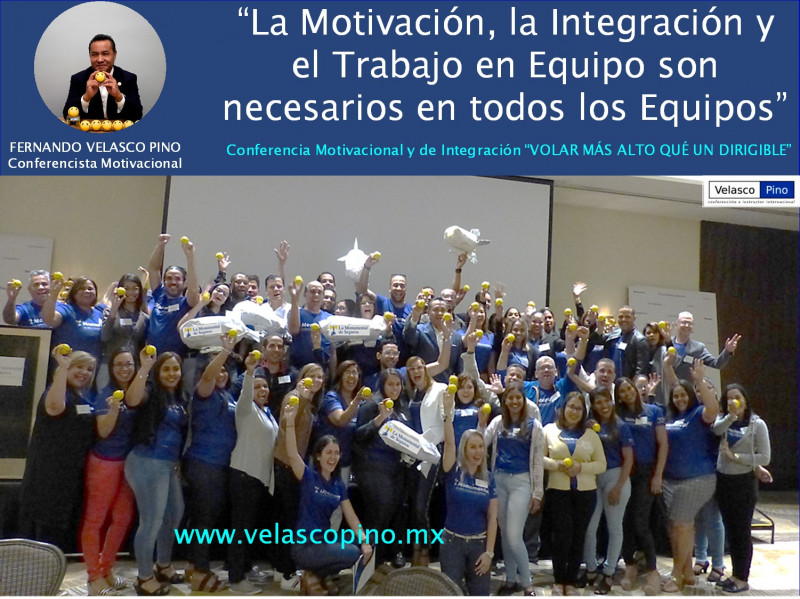 Foto portada Conferencia Motivacional y de Integración VOLAR MAS ALTO QUE UN DIRIGIBLE