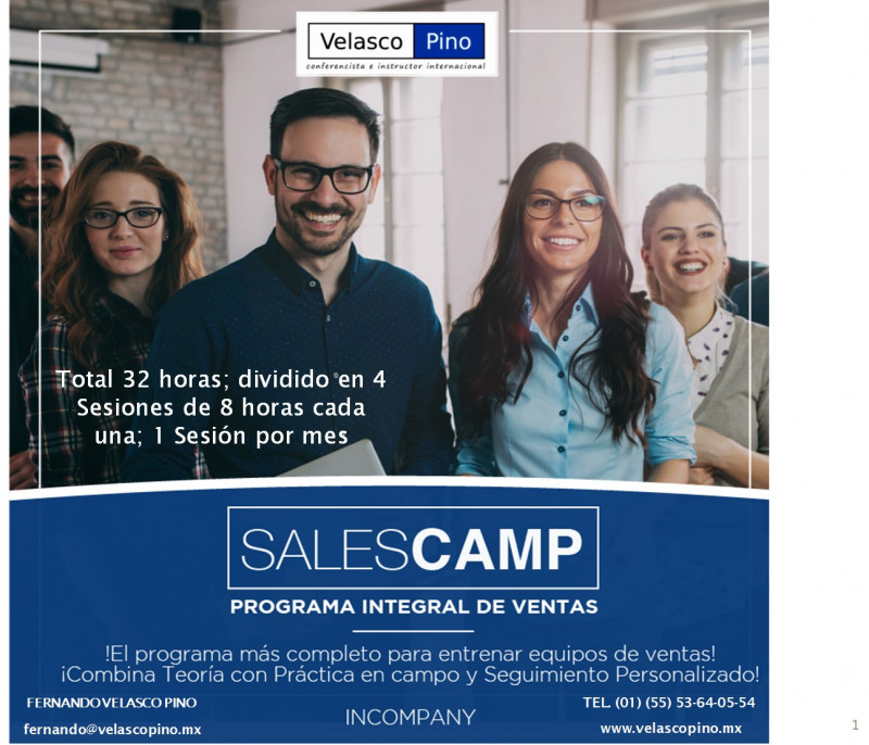 Foto portada PROGRAMA INTEGRAL DE VENTAS SALES CAMP
