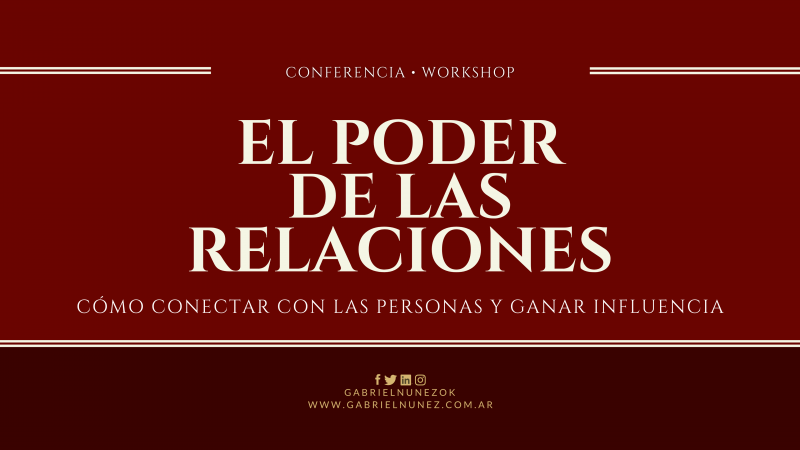 Foto portada EL PODER DE LAS RELACIONES
