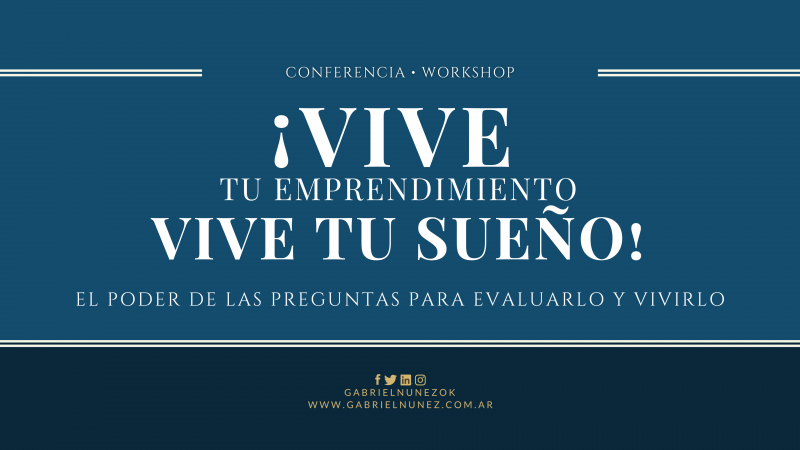 Foto portada ¡VIVE TU EMPRENDIMIENTO; VIVE TU SUEÑO!