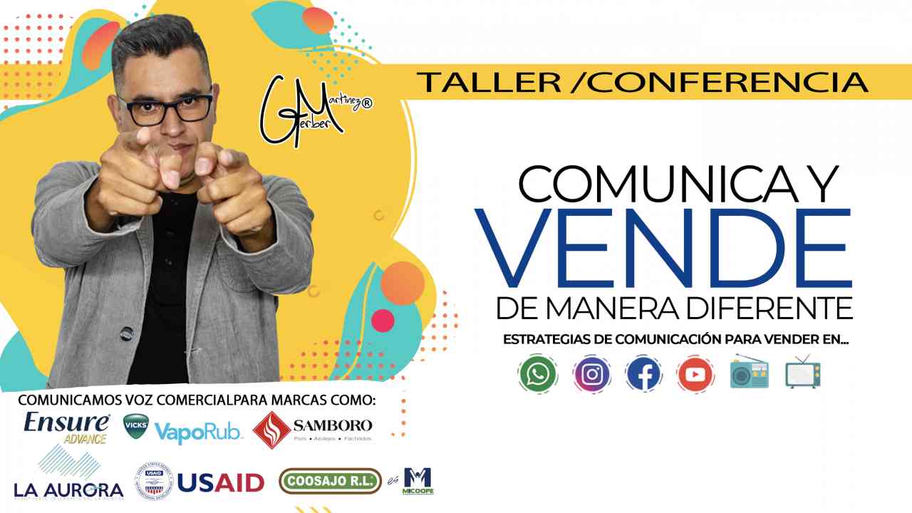 imagen portada Comunica y vende diferente - Conferencia Taller