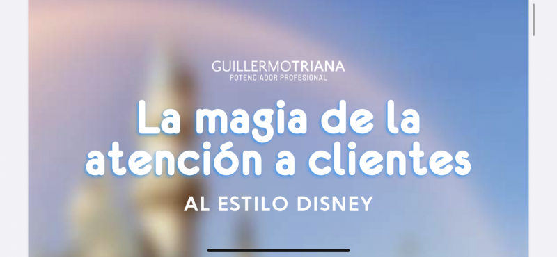 imagen portada La magia de la atención al cliente al estilo Disney
