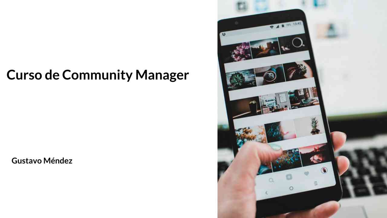 Foto portada Curso de Community Manager