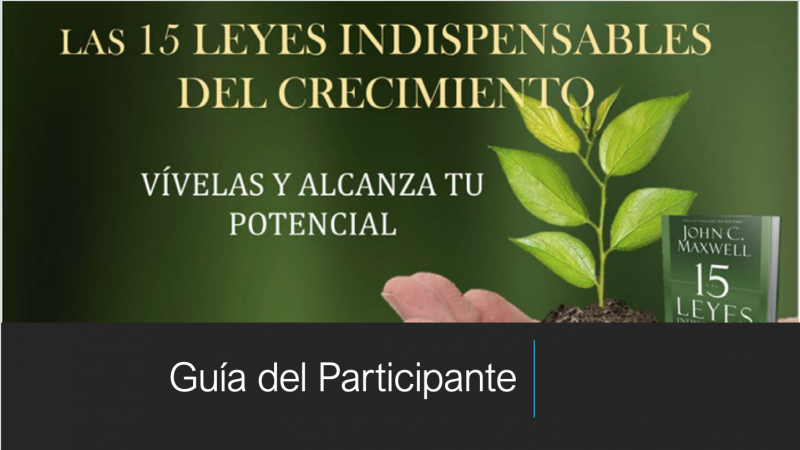 imagen portada Las 15 Leyes Indispensables del Crecimiento