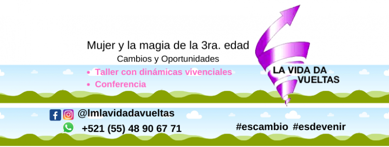 Foto portada Mujer y la magia de la 3ra. edad