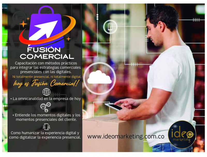 imagen portada Fusion comercial: la integración de estrategias digitales con estrategias presenciales