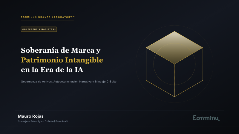 Foto portada Soberanía de Marca y Patrimonio Intangible en la Era de la IA [Conferencia Magistral]