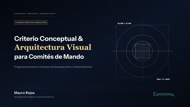 Foto portada Criterio Conceptual y Arquitectura Visual para Comités de Mando [Laboratorio de Dirección]