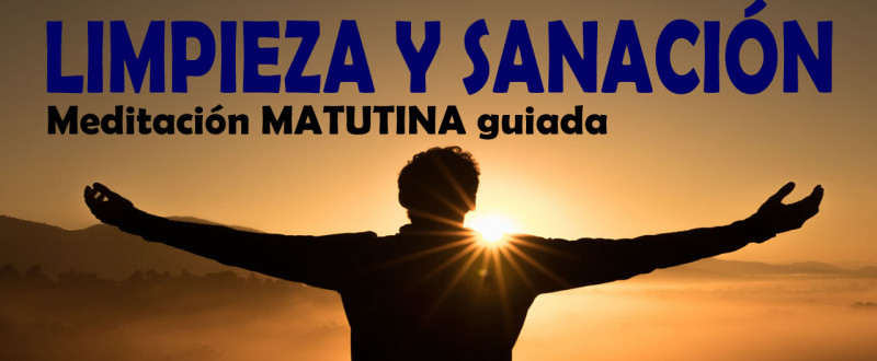 imagen portada Meditación matutina para limpieza y sanación