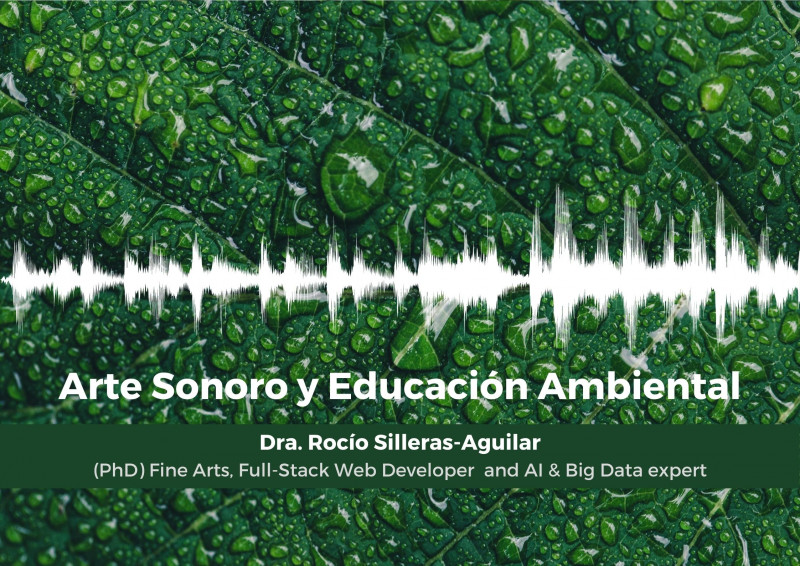 Foto portada Arte Sonoro y Educación Ambiental.