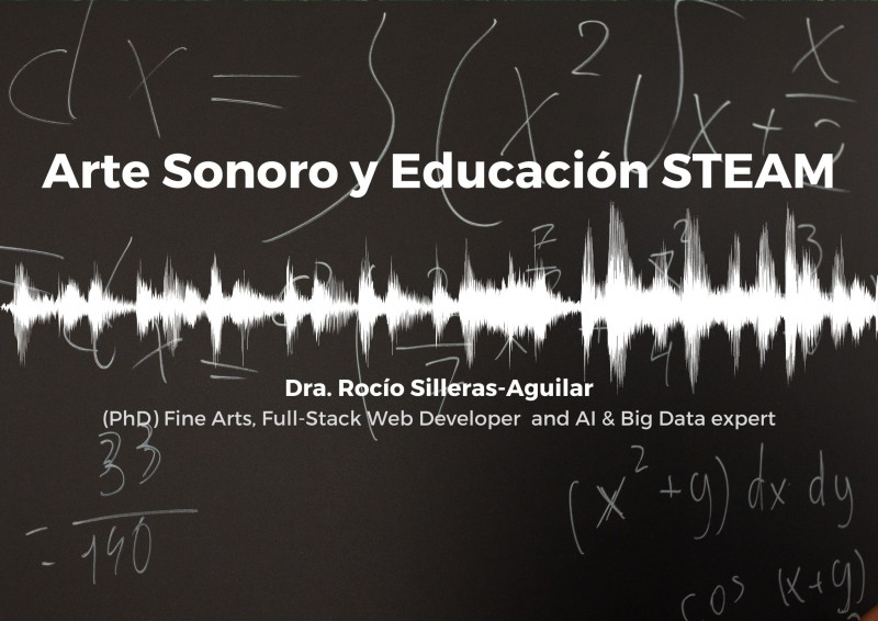 Foto portada Arte Sonoro y Educación STEAM.