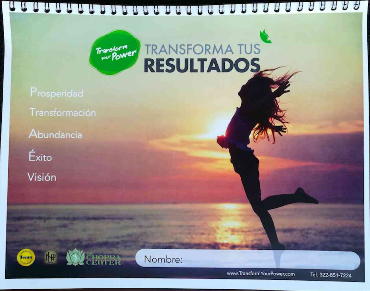 imagen portada TRANSFORMA TUS RESULTADOS