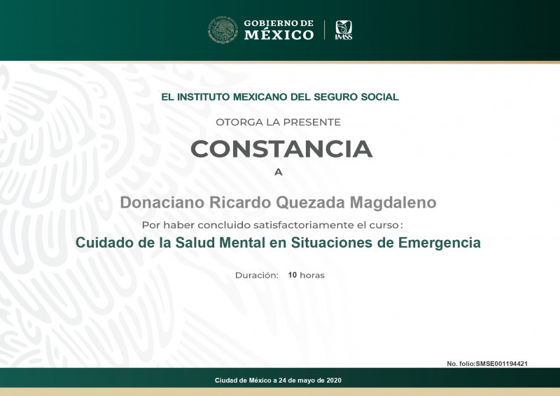 Galeria de Donaciano Ricardo Quezada Magdaleno