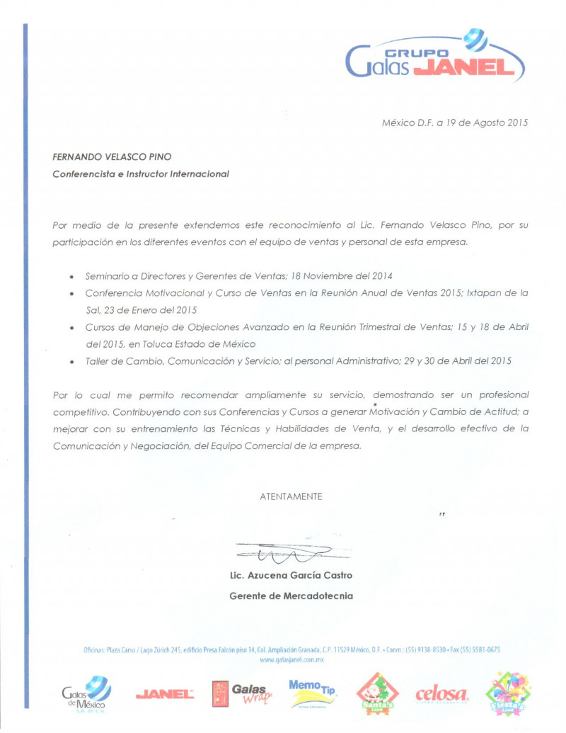 Galeria de FERNANDO VELASCO PINO