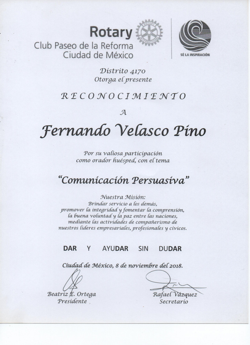 Galeria de FERNANDO VELASCO PINO