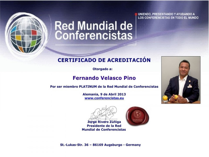 Galeria de FERNANDO VELASCO PINO