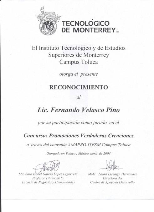 Galeria de FERNANDO VELASCO PINO
