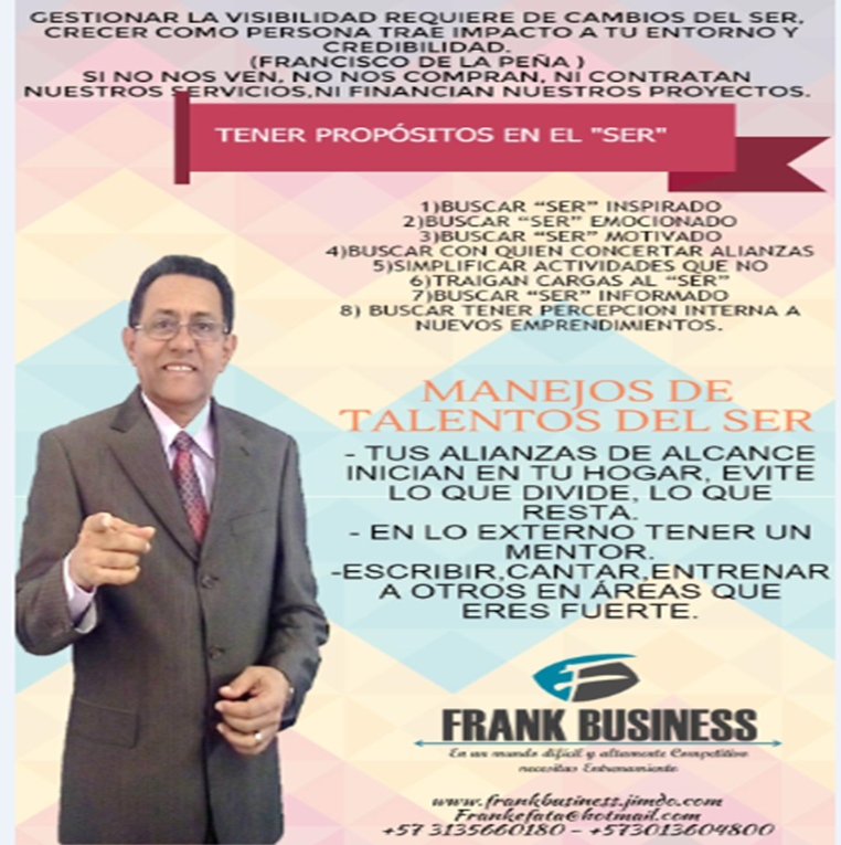 Galeria de Francisco De La Peña Cantillo (ESCRITOR, CONFERENCISTA Y COACH DE VIDA)