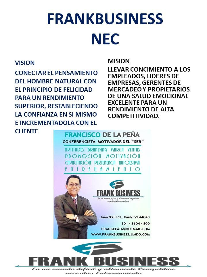 Galeria de Francisco De La Peña Cantillo (ESCRITOR, CONFERENCISTA Y COACH DE VIDA)